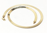 14K Yellow Gold 18