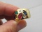 18K HGE Vintage Rhinestone Ring 18K HGE