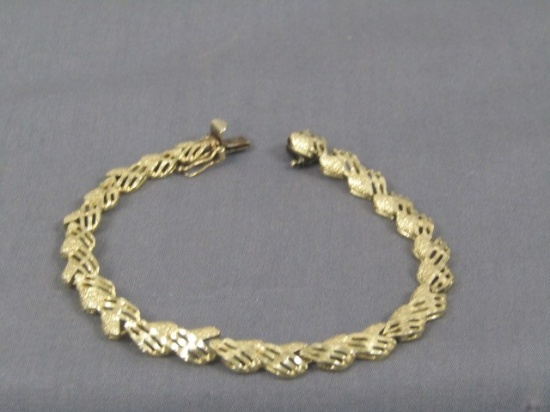14KT Gold Bracelet 11.2g