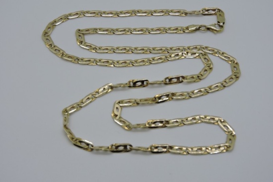 14K Gold Fancy Chain Necklace
