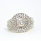 10k Gold  Art Deco Diamond Ring