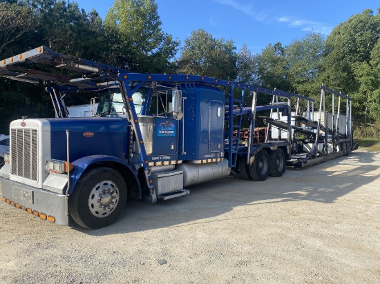 2001 PETERBILT 379 CAR HAULER