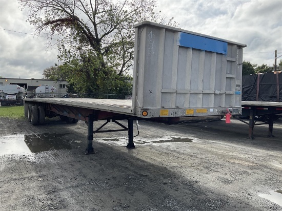 2001 UTILITY FLATBED TRAILER