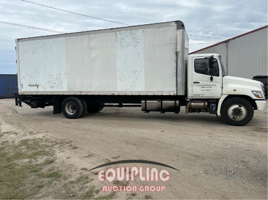 2012 HINO 268 BOX TRUCK