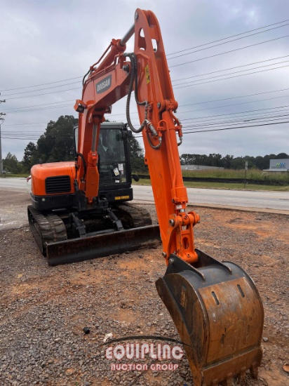 2021 DOOSAN DX85R-3 MINI EXCEVATOR