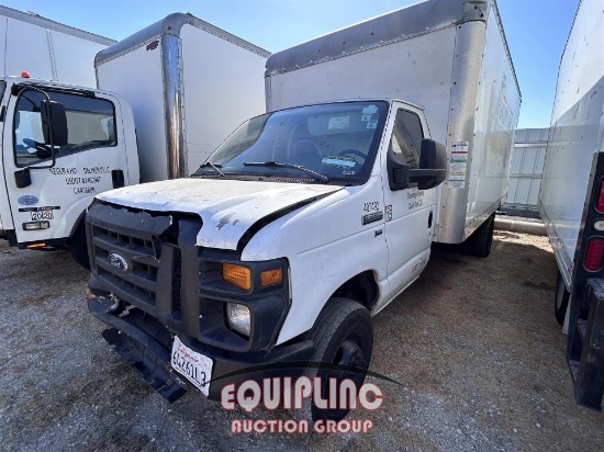 2014 FORD E350 BOX TRUCK