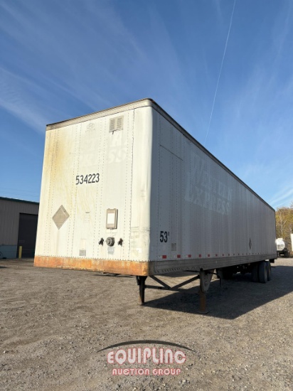 2007 HYUNDAI M2530152-AJS DRY VAN TRAILER