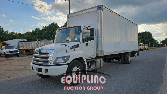 2017 HINO 268 24FT NON CDL BOX TRUCK