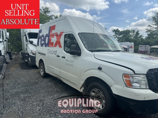 2016 NISSAN NV2500 CARGO VAN