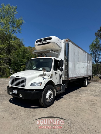 2018 FREIGHTLINER M2 28FT REEFER BOX CDL REQUIRED