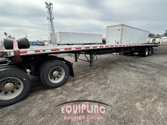 2019 FONTAINE 53X 102 FLATBED TRAILER WITH SLIDING REAR AXLE