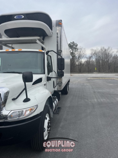 2021 INTERNATIONAL MV607 26FT NON CDL REEFER BOX TRUCK