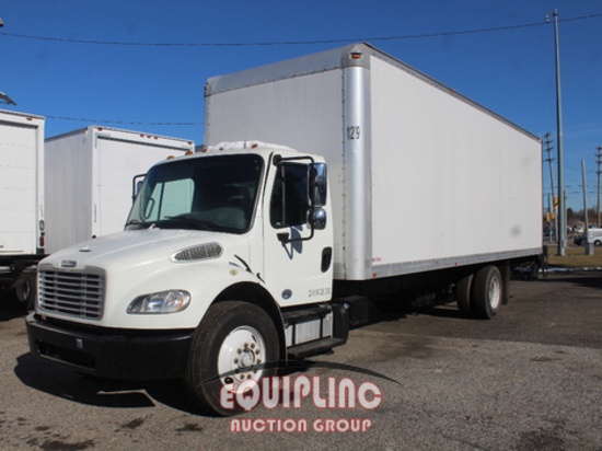 2015 FREIGHTLINER M2 28FT BOX TRUCK