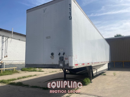 2009 VANGUARD VIP4000 53FT DRY VAN TRAILER