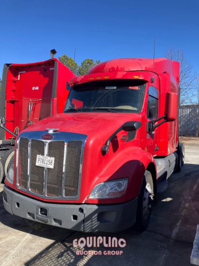 2015 PETERBILT 579 TANDEM AXLE SLEEPER