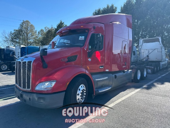 2015 PETERBILT 579 TANDEM AXLE SLEEPER TRUCK