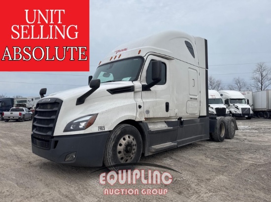 2019 FREIGHTLINER CASCADIA PT126SLP TANDEM AXLE SLEEPER TRUCK