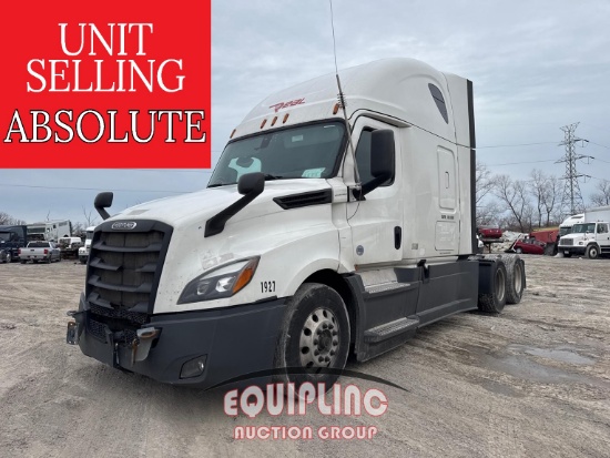 2019 FREIGHTLINER CASCADIA TANDEM AXLE SLEEPER TRUCK
