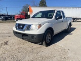 2017 WHITE NISSAN FRONTIER EXTENDED CAB BUCKET SEATS