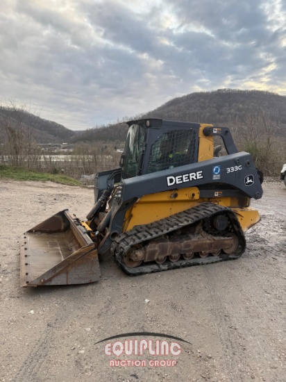 2017 JOHN DEERE 333G SKID STEER