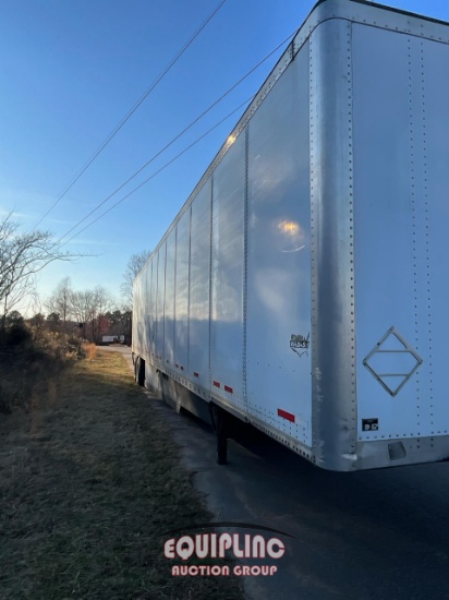 2012 WABASH DVCVHPC TANDEM AXLE 53FT DRY VAN TRAILER