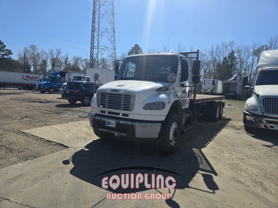 2014 FREIGHTLINER M2 TANDEM 24 FT FLATBED