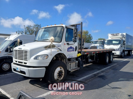 2014 FREIGHTLINER M2 TANDEM AXLE 24FT FLATBED