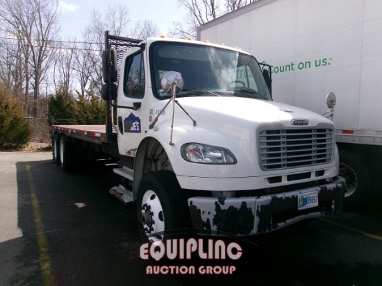 2016 FREIGHTLINER M2 24FT TANDEM AXLE FLATBED
