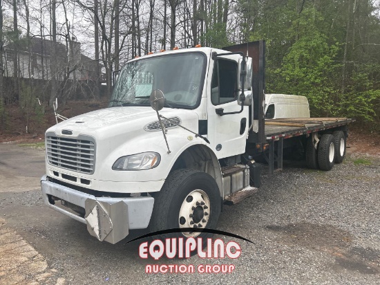 2017 FREIGHTLINER M2 TANDEM AXLE 24FT FLATBED