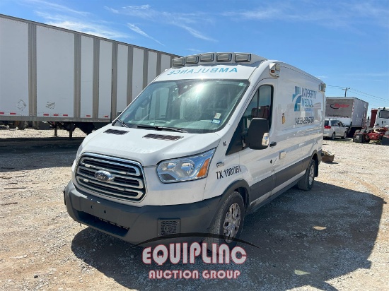2017 FORD TRANSIT AMBULANCE