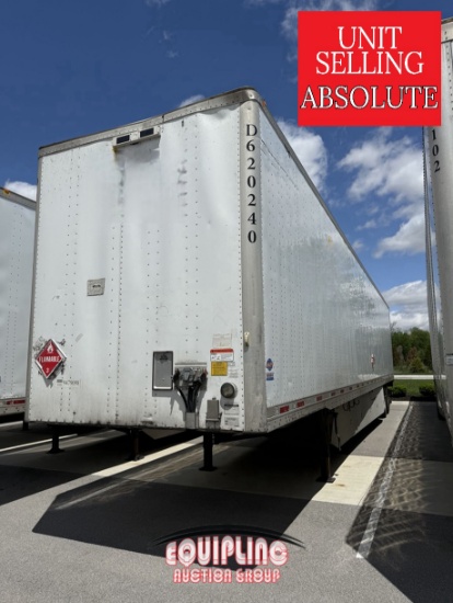 2014 UTILITY 53X102 DRY VAN TRAILER