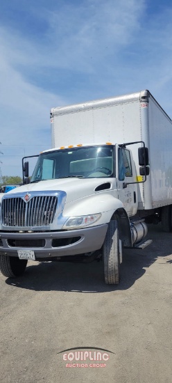 2018 INTERNATIONAL 4300 26FT BOX TRUCK