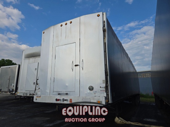 2008 BENSON 48FT CONESTOGA SPREAD AXLE ALUMINUM FRAME TRAILER