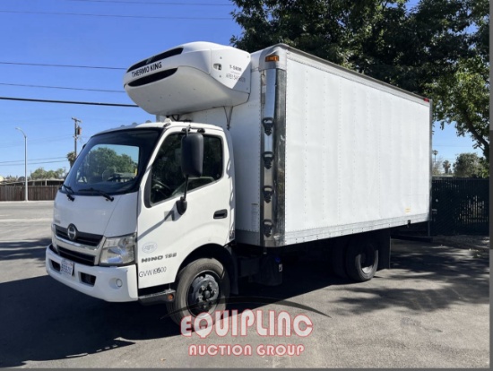 2015 HINO 195 16FT REEFER BOX TRUCK