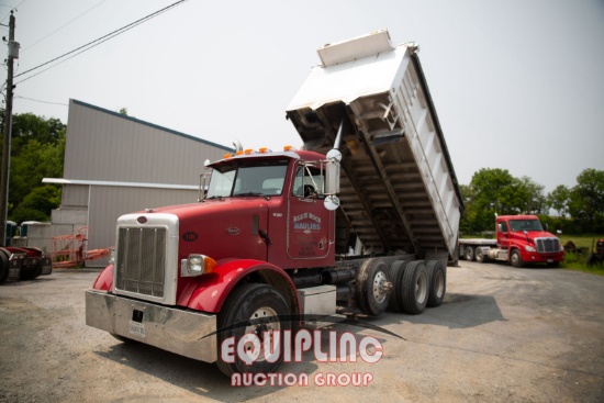2005 PETERBILT 357 TRI AXLE DUMP TRUCK