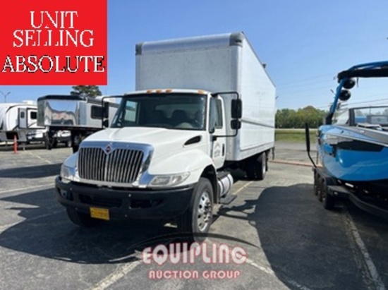2018 INTERNATIONAL 4300 26FT BOX TRUCK