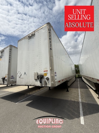 2014 UTILITY 53X102 DRY VAN TRAILER