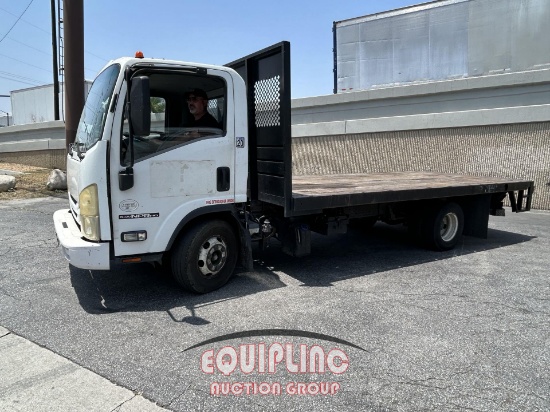 2014 ISUZU NPR 16FT STAKE BED