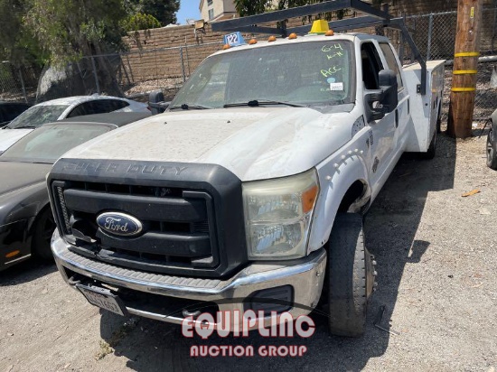 2012 FORD F550 UTILITY TRUCK