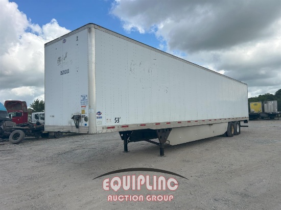 2016 UTILITY VS2DX 53FT DRY VAN TRAILER