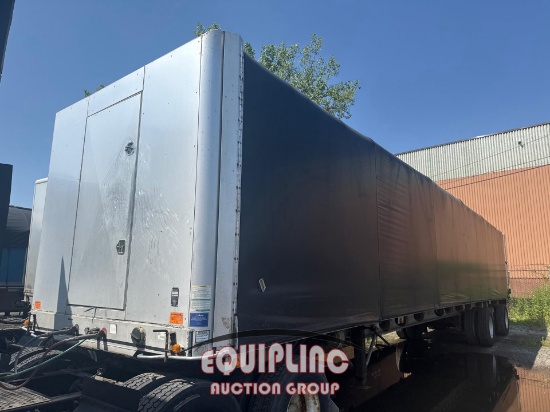 2014 EAST MFG 48' FLAT BED CONESTOGA / CURTAIN SIDE