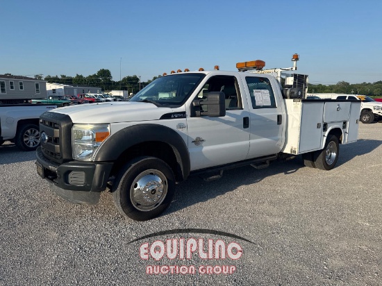 2011 FORD F550 CREW CAB