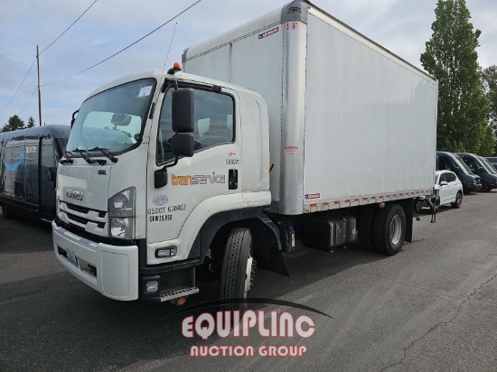 2021 ISUZU FTR 18FT BOX TRUCK
