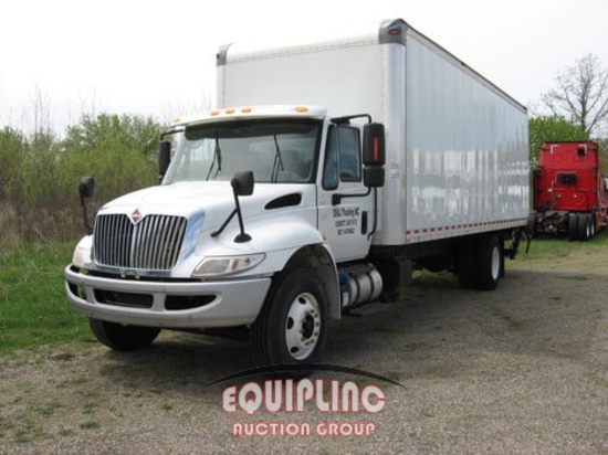 2017 INTERNATIONAL 4300 26FT BOX TRUCK