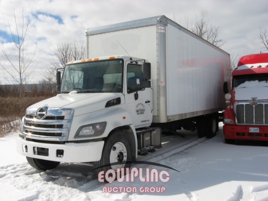 2019 HINO 268 26FT NON CDL BOX TRUCK