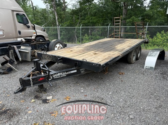 2022 GORILLA  20FT EQUIPMENT TRAILER