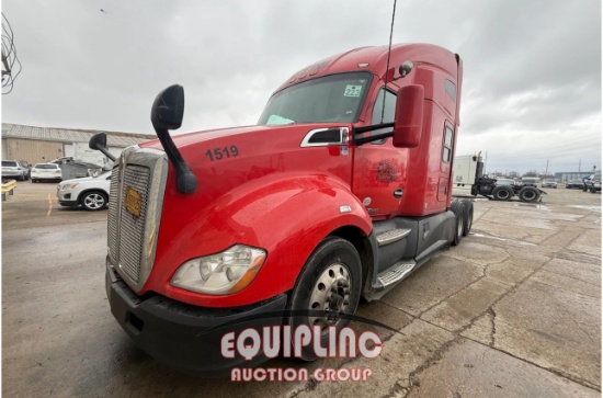 2019 KENWORTH T680 6X4 T/A SLEEPER TRUCK TRACTOR