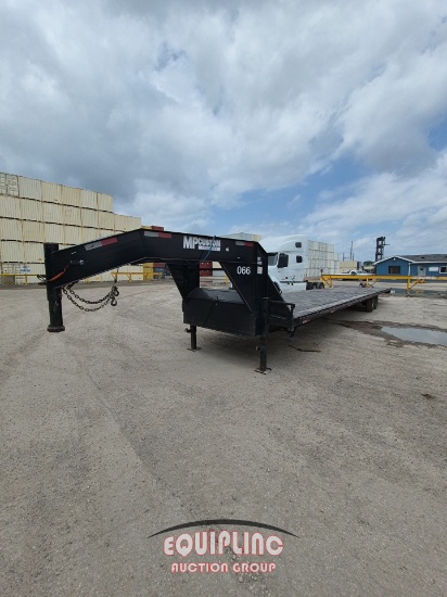 2024 Mp Customer Trailers Flatbed Ctz T/A 40ft Gooseneck Trailer