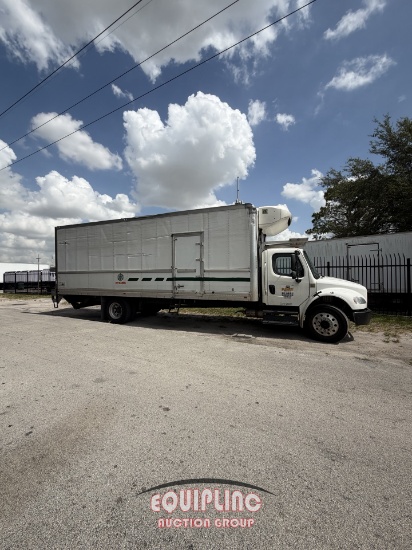 2019 Freightliner M2 4x2 S/A 26ft Non Cdl Refrigerated Box Truck