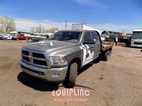 2017 Ram 3500 4x2 S/A Flatbed Truck